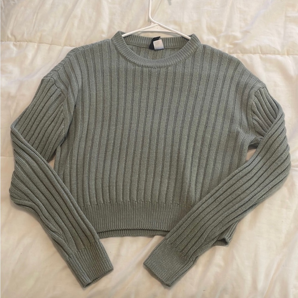 Green sweater